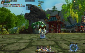 A World of Warcraft screenshot displaying the default for Warcraft's Colorblind Mode.