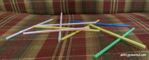 Protect your straws otherwise you'll end up seeing them scattered at the bottom of your backpack like this.