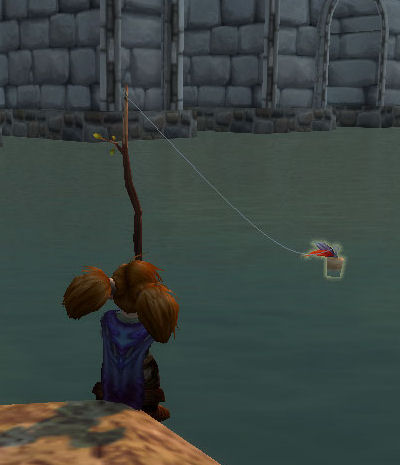 Short brings forth the news from the World of Warcraft: Legion Alpha of the new Oversized Bobbers bring accessibility to Legion. Seen is the original small bobber.