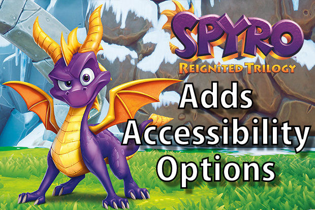 Recent news from Activision tells of subtitles and motion blur being added to Spyro Reignited Trilogy