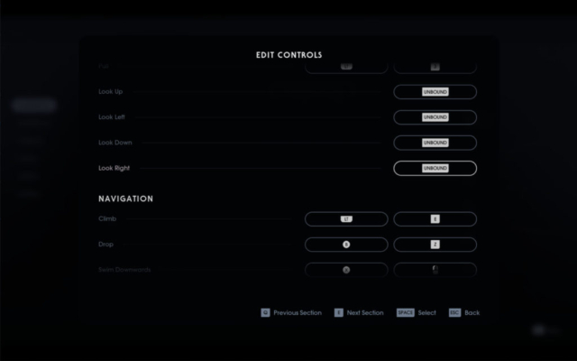 This week Short shows off Respawn Entertainment's recent developed Star Wars title that was published by Electronic Arts known as Star Wars Jedi: Fallen Order in this segment of Options for Accessibility. Seen is the action-adventure's control options.