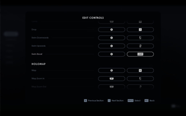 This week Short shows off Respawn Entertainment's recent developed Star Wars title that was published by Electronic Arts known as Star Wars Jedi: Fallen Order in this segment of Options for Accessibility. Seen is the action-adventure's control options.