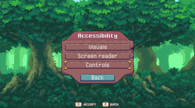 Short shows off the accessibility settings for Pixenicks' adventure platformer: Eagle Island in this edition of Options for Accessibility.