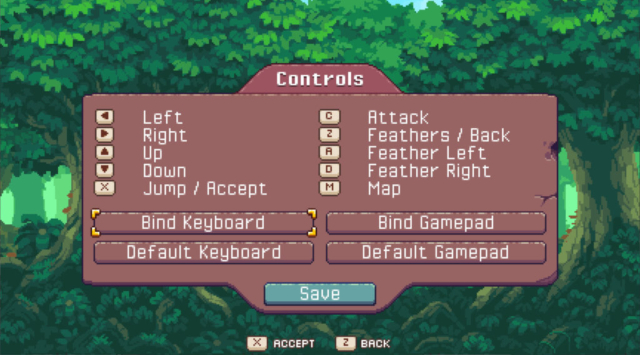 Short shows off the control settings for Pixenicks' adventure platformer: Eagle Island in this edition of Options for Accessibility.