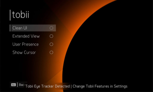 Short shows off the Tobii Eye Tracking settings for the Steam game HyperDot in today's Options for Accessibility.