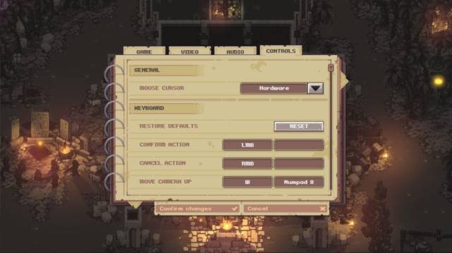 Here be the control settings for the Steam game Pathway made by Robotality the topic of today's Options for Accessibility.