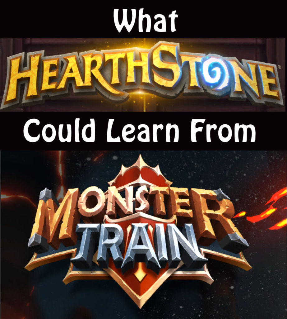 What Hearthstone could learn from Monster Train? Much in fact. Today I explain how Blizzard's Hearthstone could do to improve its accessibility borrowing ideas from the Steam game Monster Train.